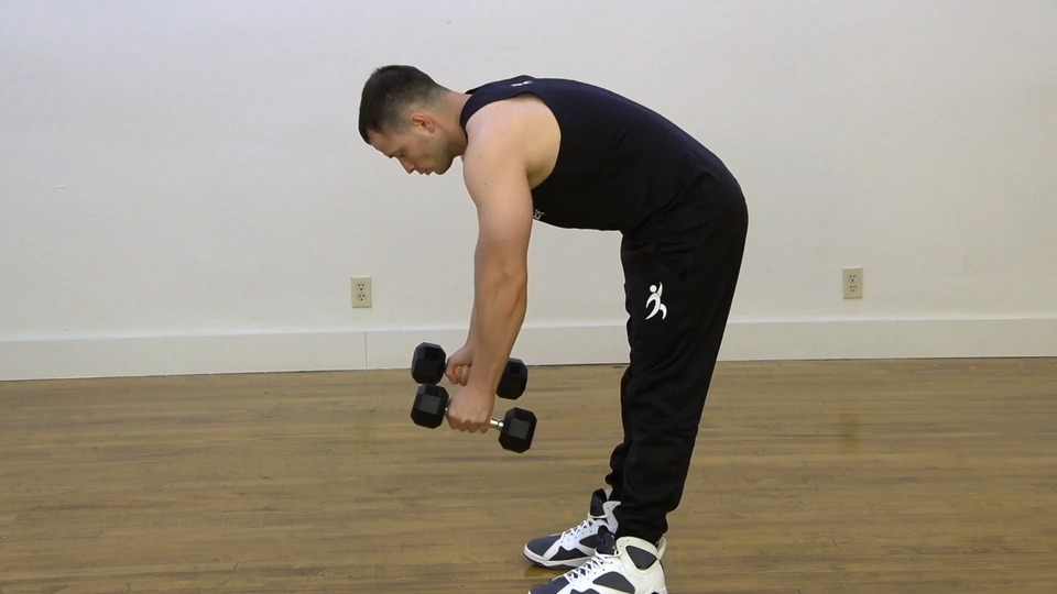 Leaning Rear Delt Extension exercise demo