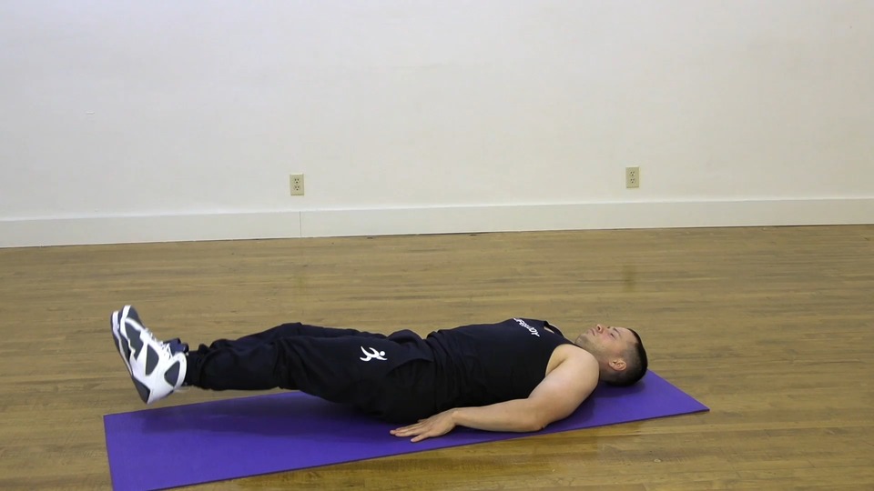 Leg Lift Windshield Wipers exercise demo