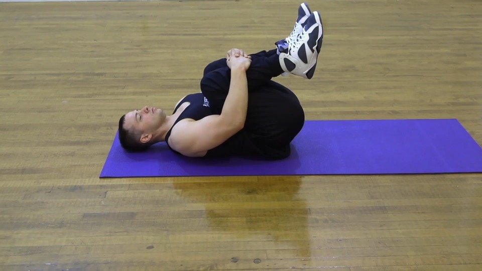 Leg Tuck Up exercise demo