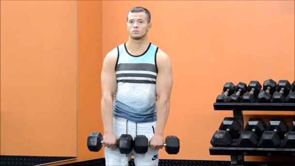 Front Shrugs exercise demo