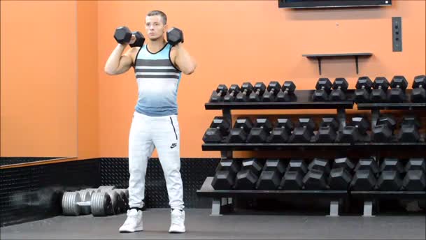 Front Squats exercise demo