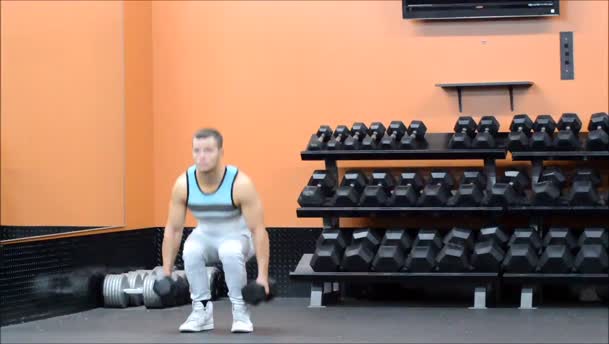 Jump Squat exercise demo
