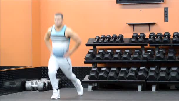 Switch Lunges exercise demo