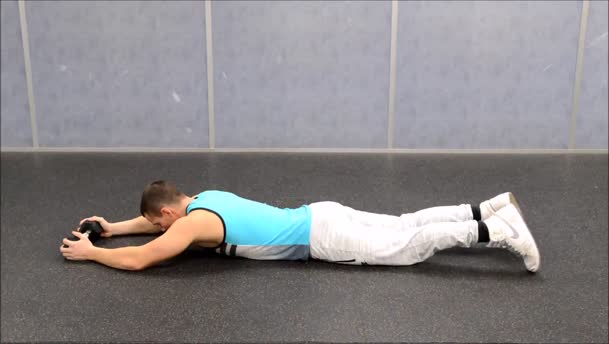 Weighted Superman exercise demo