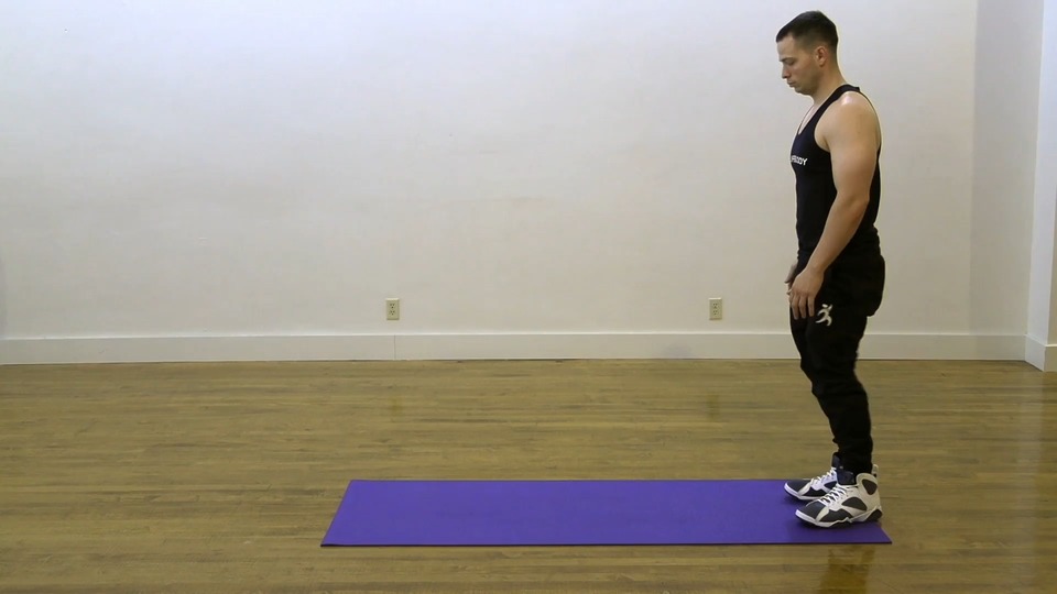 Lunge Rotation Stretch exercise demo