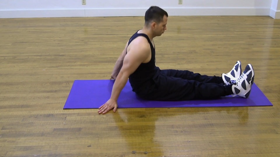 Lying Quad Stretch exercise demo