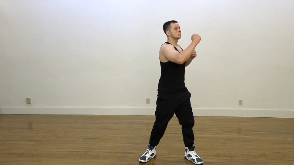 Pivoting Upper Cuts exercise demo