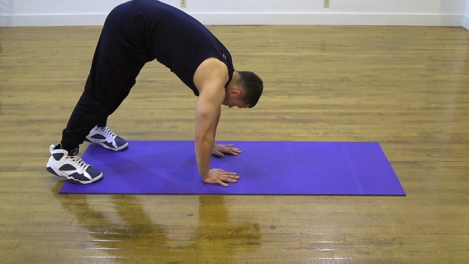 Plank Walk Out exercise demo
