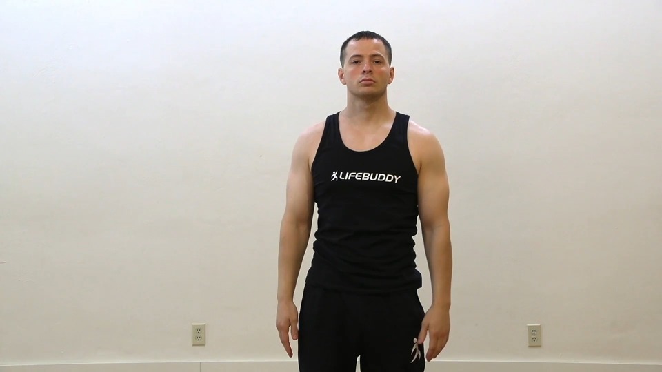 Reach Across exercise demo