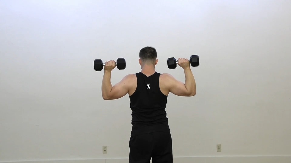 Reverse Shoulder Press exercise demo