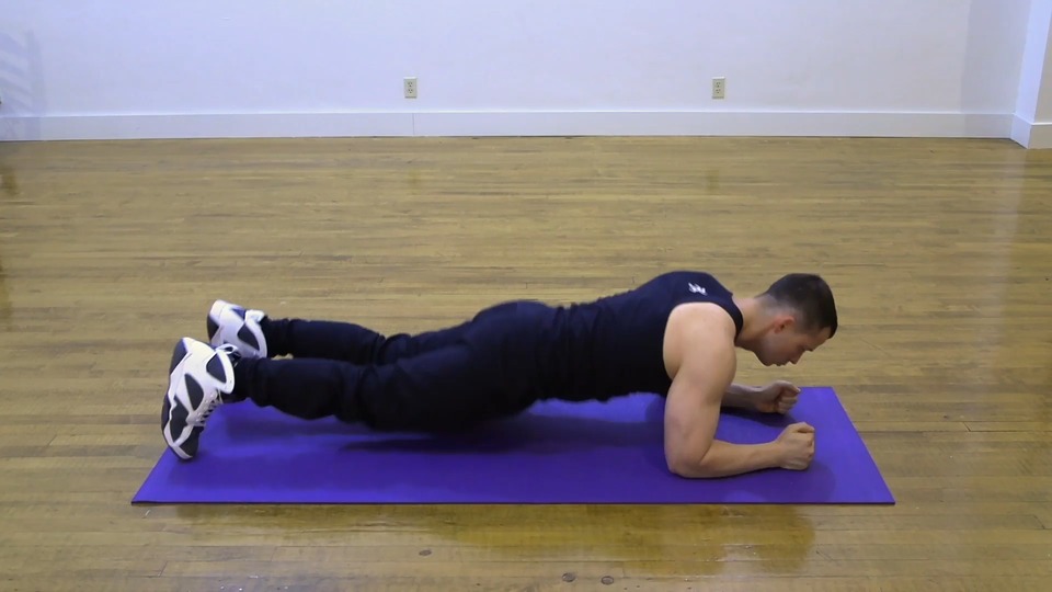 Roll Plank exercise demo