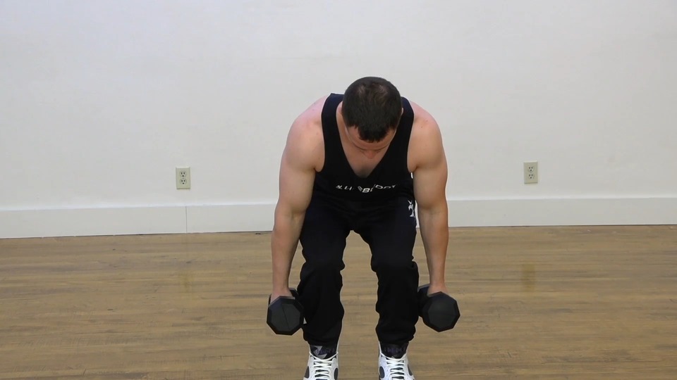Rows Into Hammer Curls exercise demo