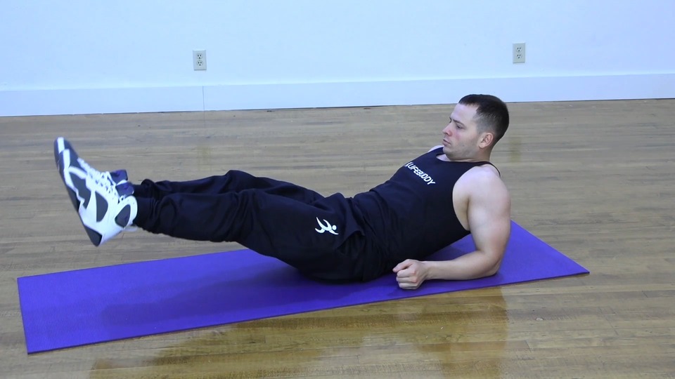 Scissor Kicks Into Jackknives exercise demo