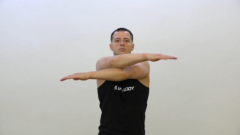 Scissors exercise demo