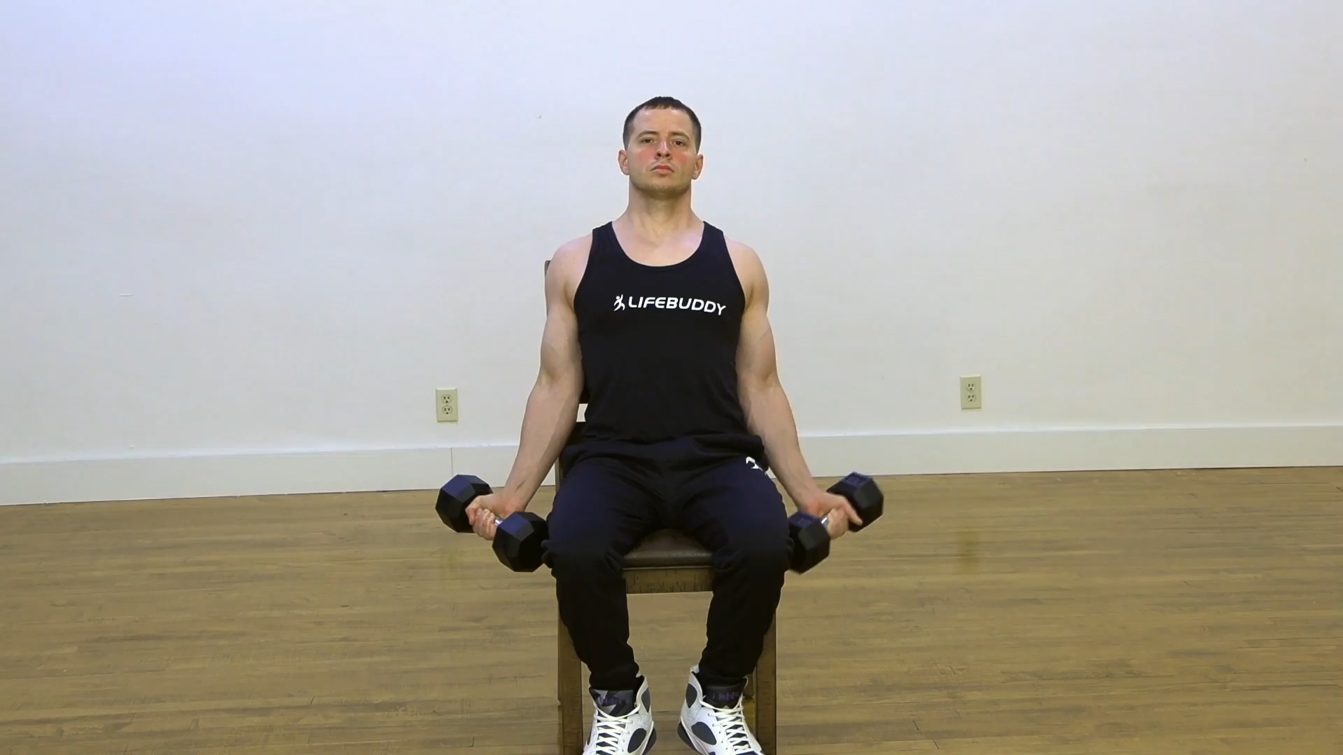 Seated Alternating Curls exercise demo