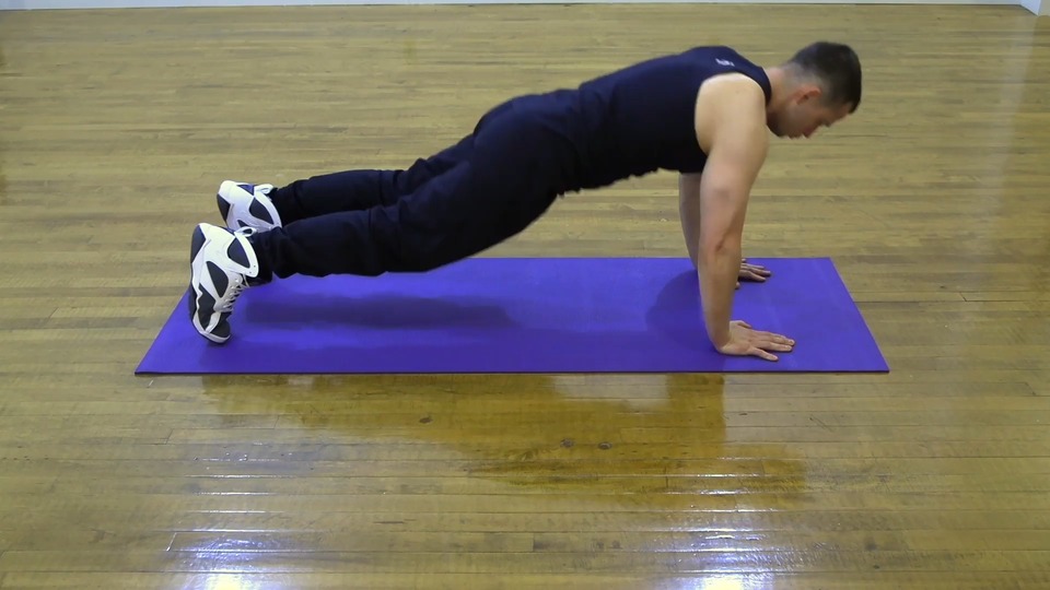 Shoulder Tap High Plank exercise demo