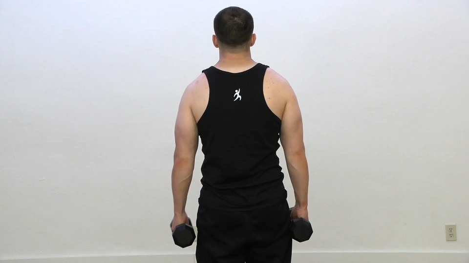 Side Into Rear Shrug exercise demo
