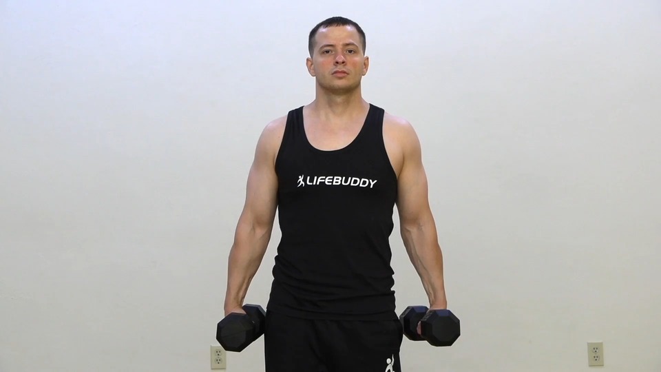 Side Wrist Curl exercise demo
