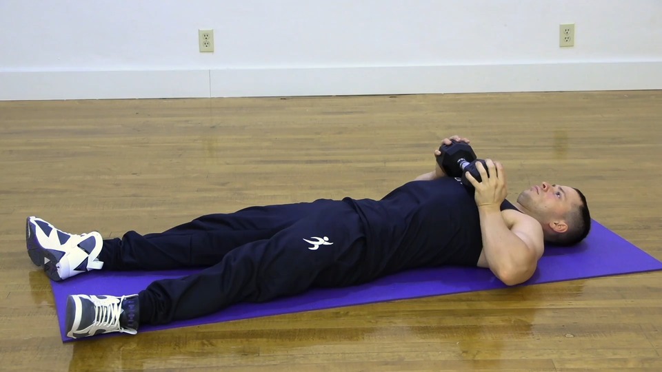 Single Dumbbell Chest Press exercise demo