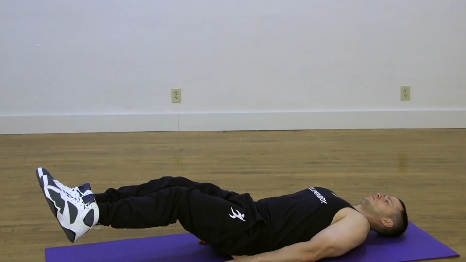 Single Into Double Leg Lower exercise demo