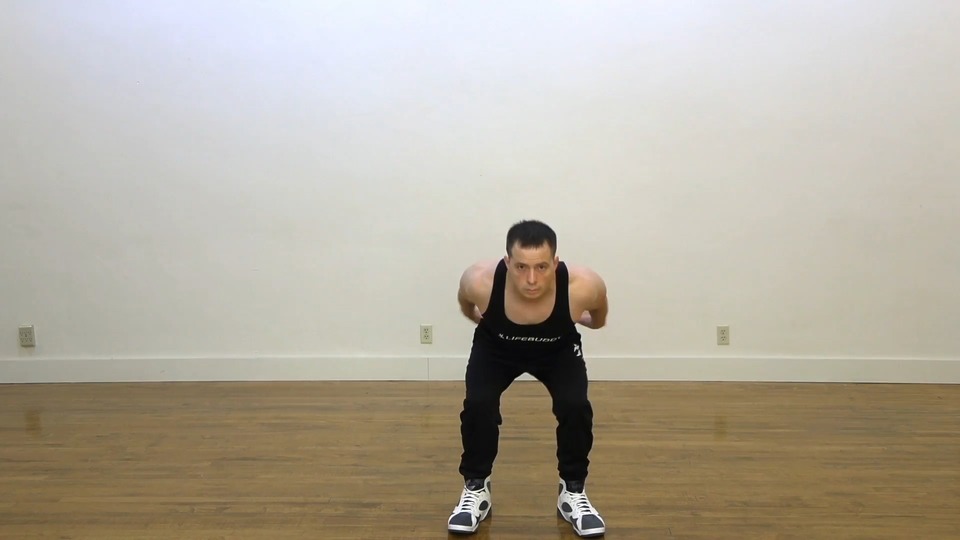 Skier Swing exercise demo