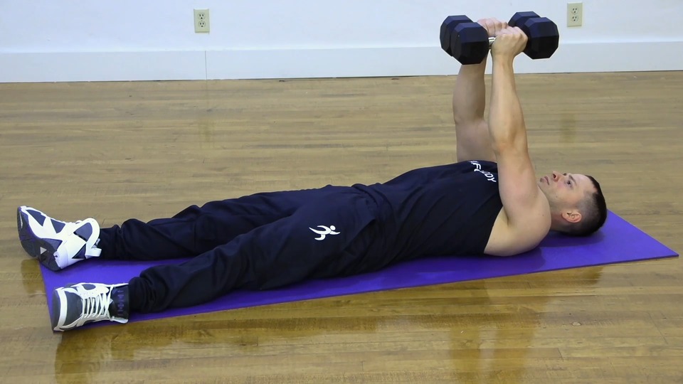 Slow Negative Chest Fly Press exercise demo