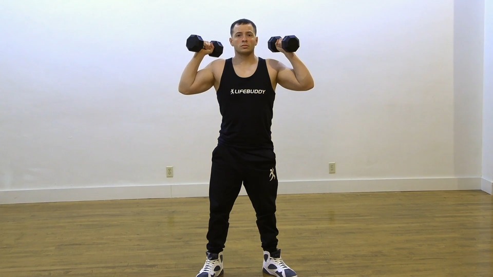 Squat Into Pulse Squat exercise demo