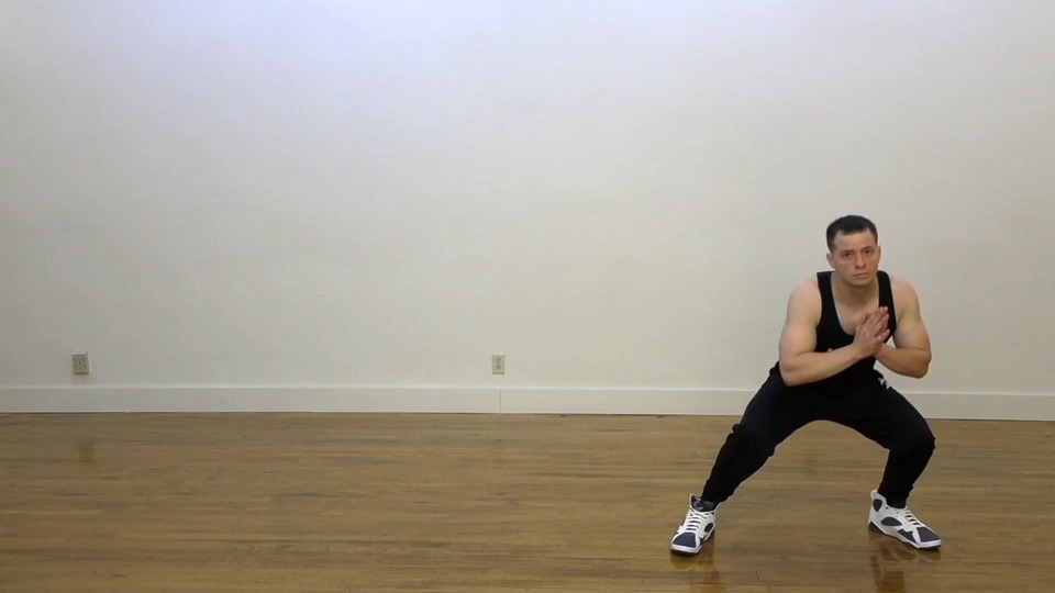 Squat Shuffle exercise demo