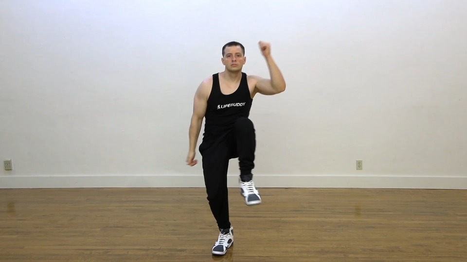Standing Mountain Climbers exercise demo