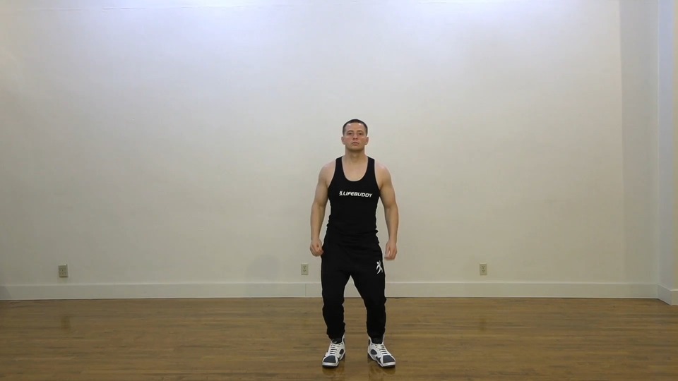 Step down X Vert Jump exercise demo