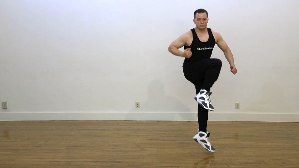 Super Skater Jump exercise demo