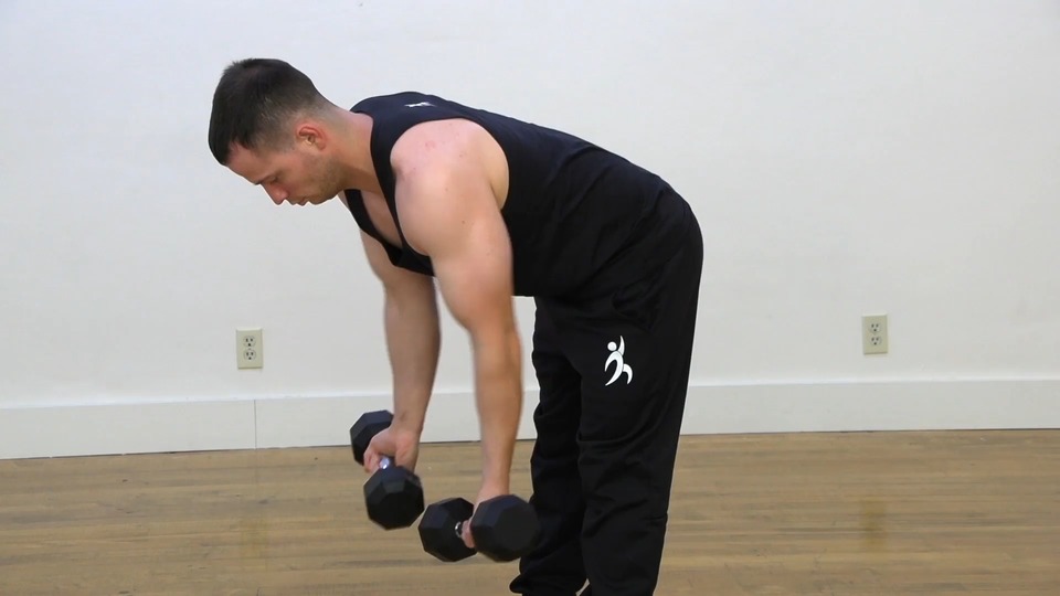 Supinated Row Into Row exercise demo