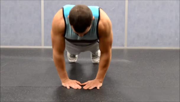 Diamond Push Ups exercise demo