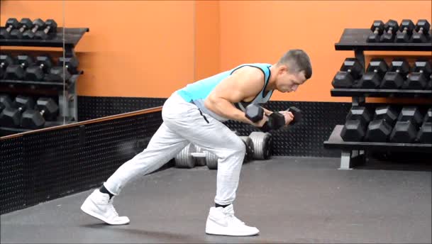 Flip Kickbacks exercise demo