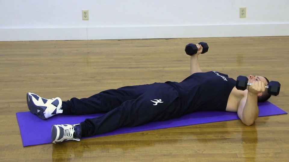 Wide Reverse Grip Press exercise demo