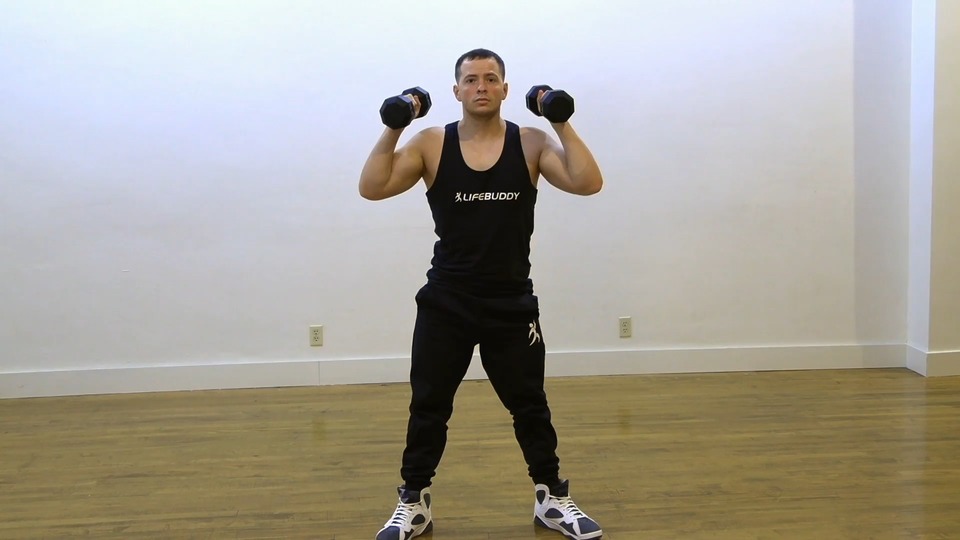 Wide Stance Squat exercise demo