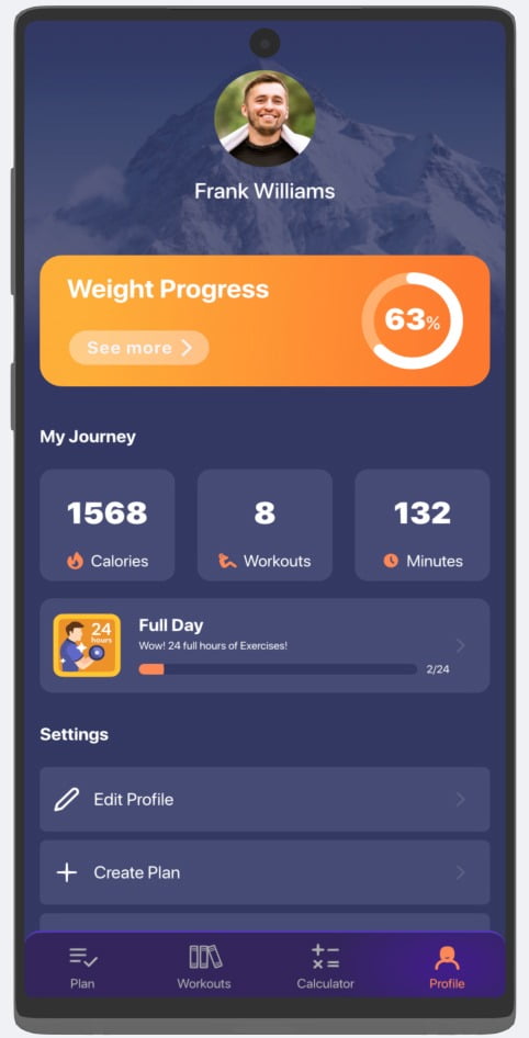 Weight Loss Progress Dumbell Workout